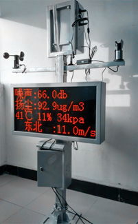 远程式抓拍噪声扬尘监测系统